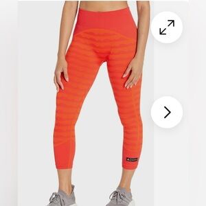 Adidas Marimekko Aeroready Aeroknit 7/8 tights / leggings Collegiate orange